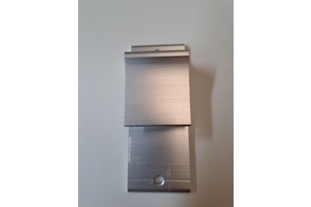 Beugel voor ondersteuning kap - aluminium