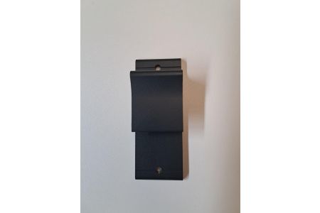 Beugel voor ondersteuning kap - antraciet /zwart