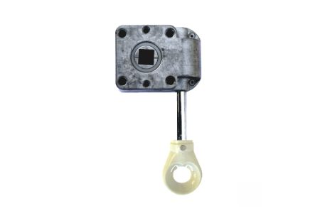 Oogwindwerk verlengde as - lengte 155 mm- WIT